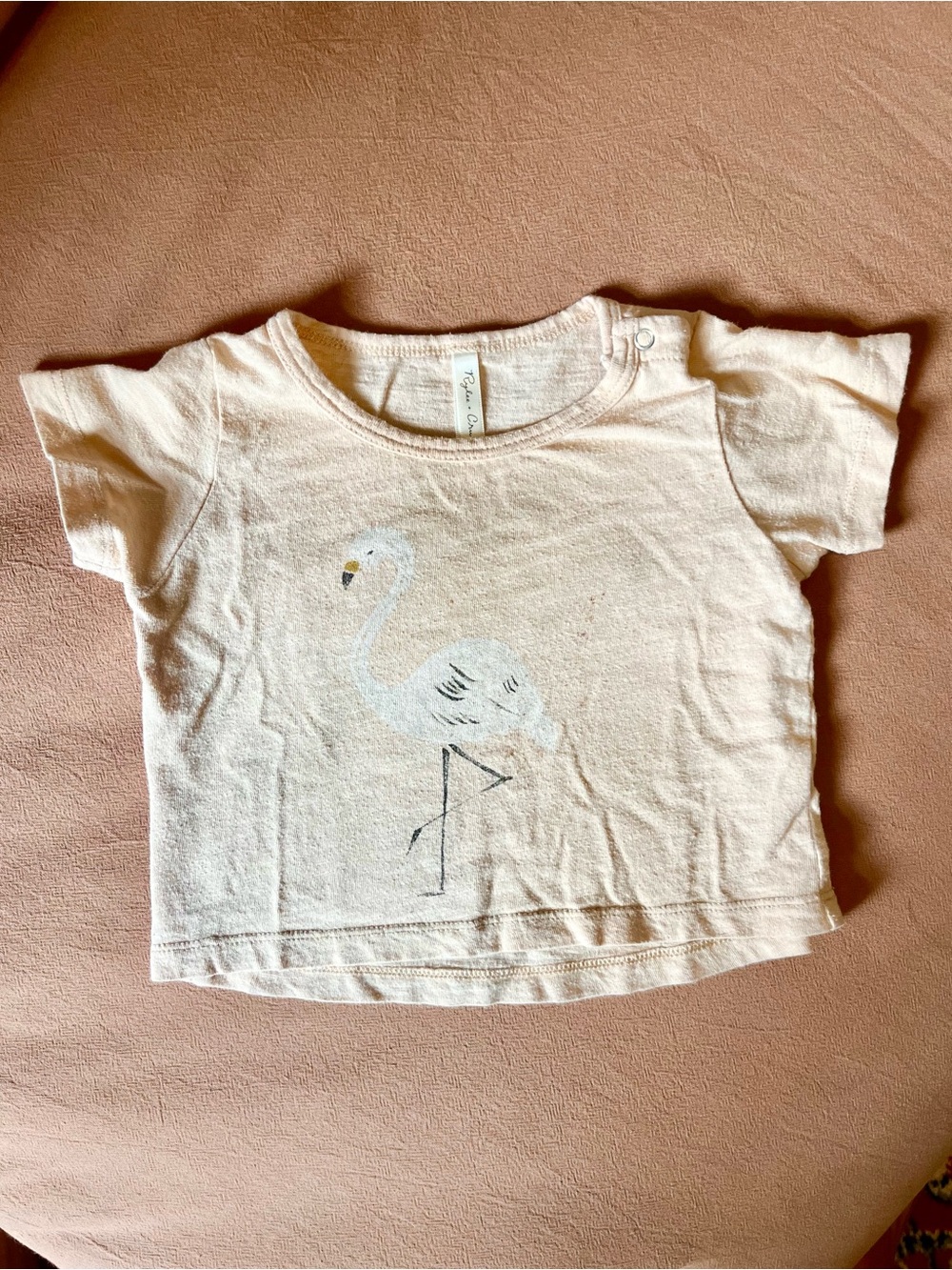 Rylee + Cru Flamingo Tee 0-3m